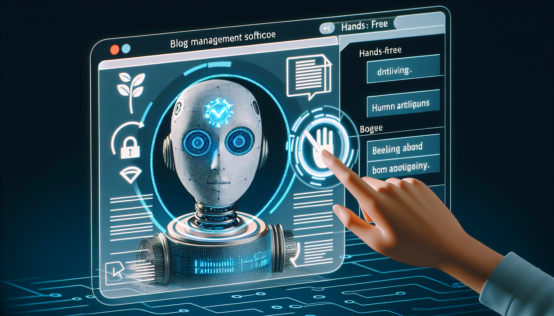 Hands-Free Blog Management with AI