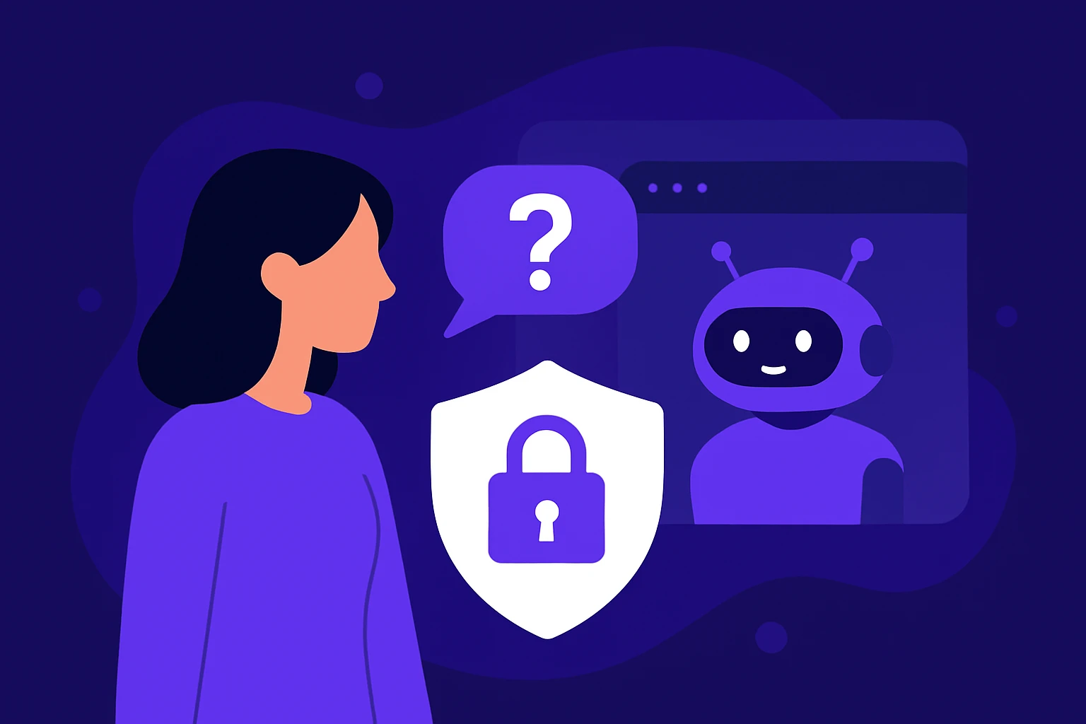 Local AI asks before sending data